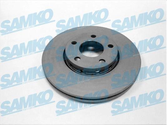 Samko A1371VR Тормозной диск вентилируемый, 1 шт. A1371VR: Отличная цена - Купить в Польше на 2407.PL!