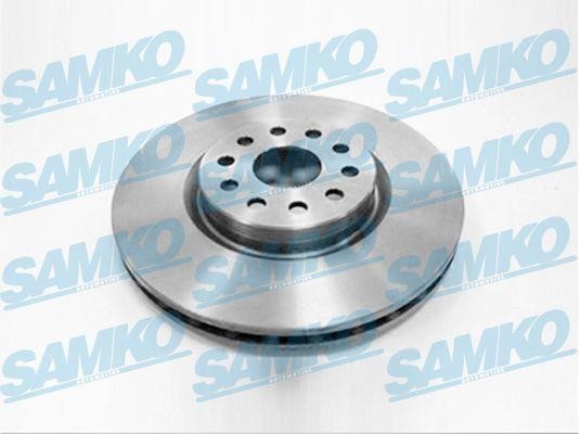 Samko A2301V Front brake disc ventilated A2301V: Buy near me in Poland at 2407.PL - Good price!