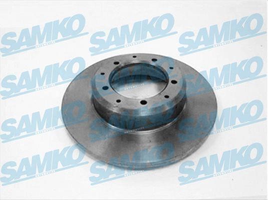 Samko A4016P Тормозной диск невентилируемый A4016P: Отличная цена - Купить в Польше на 2407.PL!