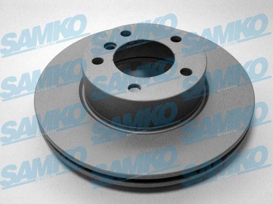 Samko B2017VR Тормозной диск вентилируемый, 1 шт. B2017VR: Отличная цена - Купить в Польше на 2407.PL!