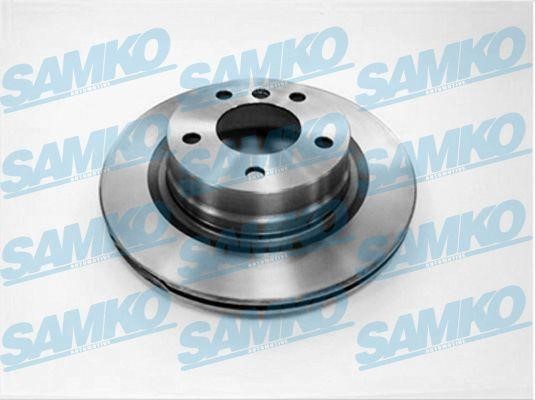 Samko B2018V Тормозной диск задний вентилируемый B2018V: Отличная цена - Купить в Польше на 2407.PL!