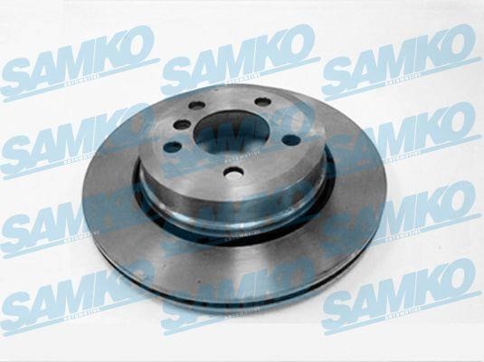 Samko B2019V Тормозной диск задний вентилируемый B2019V: Отличная цена - Купить в Польше на 2407.PL!