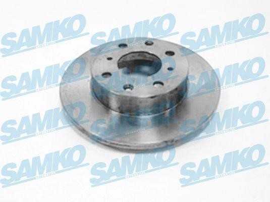Samko A4091P Unventilated front brake disc A4091P: Buy near me in Poland at 2407.PL - Good price!