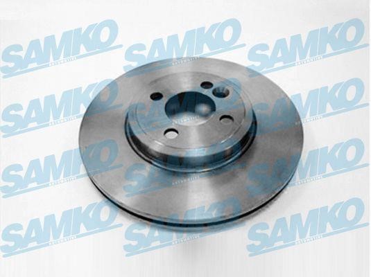 Samko B2025V Тормозной диск вентилируемый, 1 шт. B2025V: Отличная цена - Купить в Польше на 2407.PL!