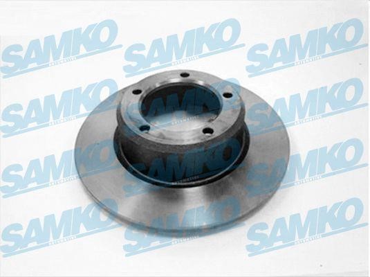 Samko A4151P Тормозной диск передний невентилируемый A4151P: Отличная цена - Купить в Польше на 2407.PL!