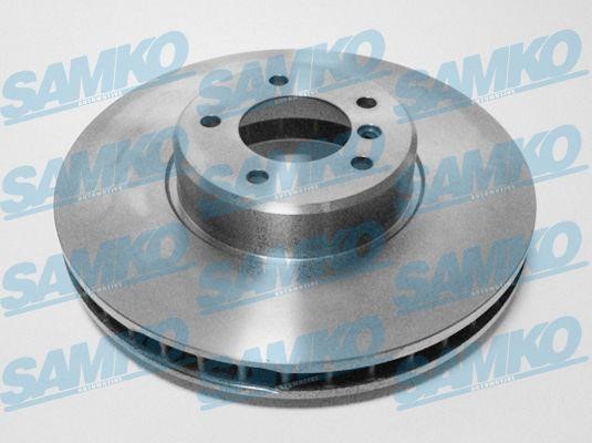 Samko B2036V Ventilated disc brake, 1 pcs. B2036V: Buy near me at 2407.PL in Poland at an Affordable price!