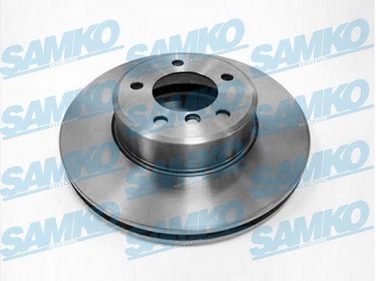 Samko B2037V Front brake disc ventilated B2037V: Buy near me in Poland at 2407.PL - Good price!
