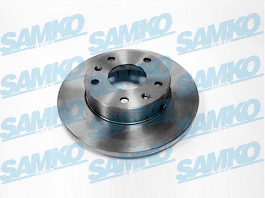 Samko A4331P Unventilated front brake disc A4331P: Buy near me in Poland at 2407.PL - Good price!