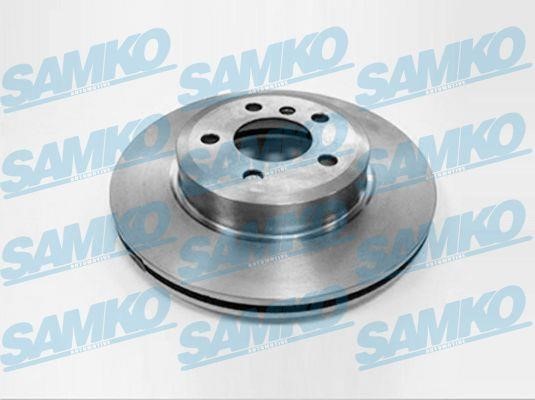 Samko B2002V Ventilated disc brake, 1 pcs. B2002V: Buy near me in Poland at 2407.PL - Good price!
