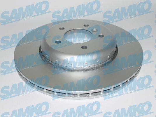 Samko B2048VBR Тормозной диск задний вентилируемый B2048VBR: Отличная цена - Купить в Польше на 2407.PL!