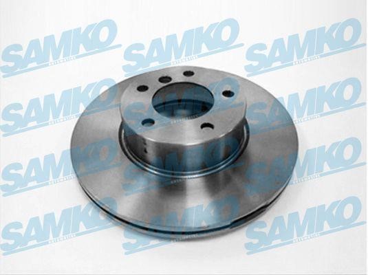 Samko B2049V Front brake disc ventilated B2049V: Buy near me in Poland at 2407.PL - Good price!