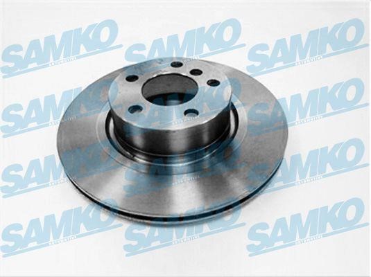 Samko B2068V Ventilated disc brake, 1 pcs. B2068V: Buy near me in Poland at 2407.PL - Good price!