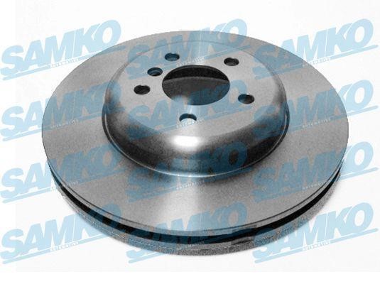 Samko B2070V Ventilated disc brake, 1 pcs. B2070V: Buy near me in Poland at 2407.PL - Good price!