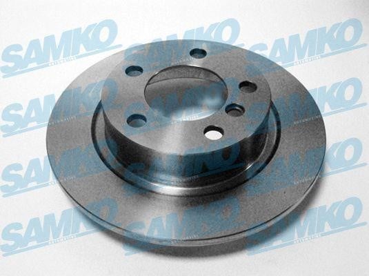 Samko B2072P Unventilated brake disc B2072P: Buy near me at 2407.PL in Poland at an Affordable price!