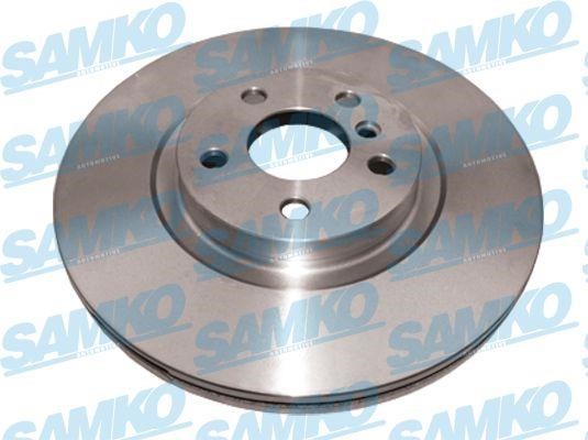 Samko B2079V Ventilated disc brake, 1 pcs. B2079V: Buy near me in Poland at 2407.PL - Good price!