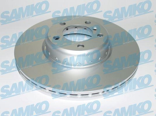 Samko B2087VBR Тормозной диск передний вентилируемый B2087VBR: Отличная цена - Купить в Польше на 2407.PL!