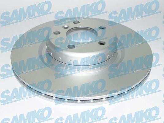 Samko B2088VBR Тормозной диск задний вентилируемый B2088VBR: Купить в Польше - Отличная цена на 2407.PL!