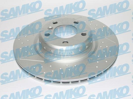 Samko B2104VBR Тормозной диск задний вентилируемый B2104VBR: Отличная цена - Купить в Польше на 2407.PL!