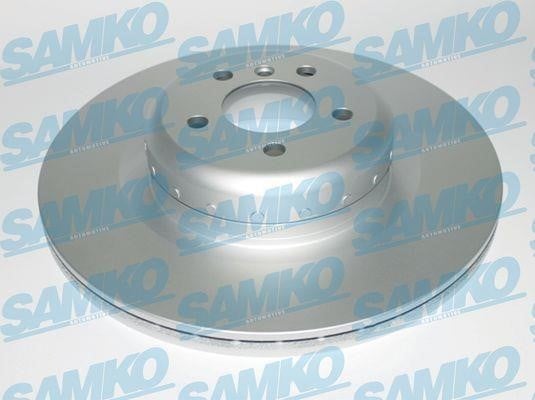 Samko B2107VBR Тормозной диск задний вентилируемый B2107VBR: Отличная цена - Купить в Польше на 2407.PL!