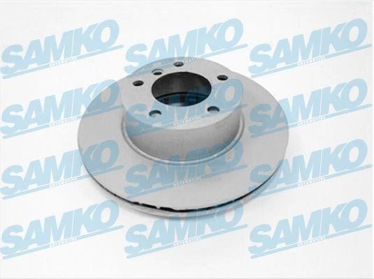 Samko B2441VR Ventilated disc brake, 1 pcs. B2441VR: Buy near me in Poland at 2407.PL - Good price!