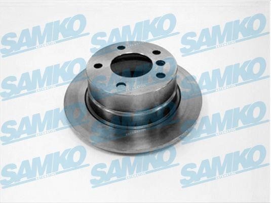 Samko B2501P Unventilated brake disc B2501P: Buy near me at 2407.PL in Poland at an Affordable price!