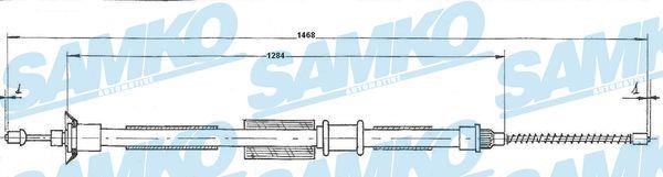 Samko C0200B Cable Pull, parking brake C0200B: Buy near me in Poland at 2407.PL - Good price!
