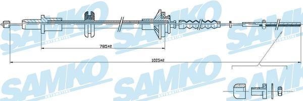 Samko C0253C Трос сцепления C0253C: Купить в Польше - Отличная цена на 2407.PL!