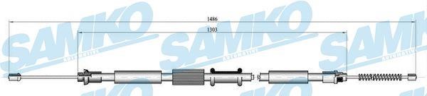 Samko C0658B Cable Pull, parking brake C0658B: Buy near me in Poland at 2407.PL - Good price!