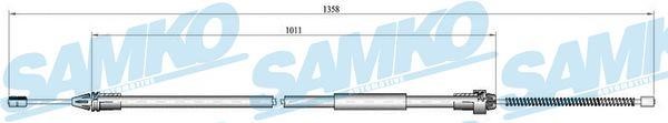 Samko C0683B Cable Pull, parking brake C0683B: Buy near me in Poland at 2407.PL - Good price!