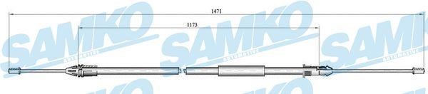 Samko C1001B Cable Pull, parking brake C1001B: Buy near me in Poland at 2407.PL - Good price!