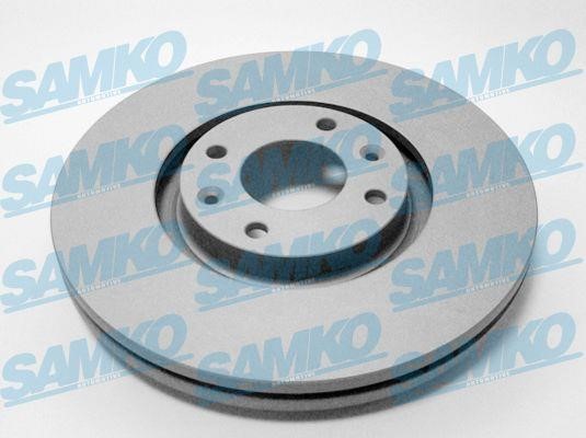 Samko C1007VR Тормозной диск вентилируемый, 1 шт. C1007VR: Купить в Польше - Отличная цена на 2407.PL!