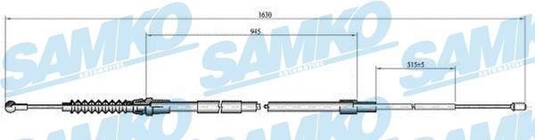 Samko C1098B Seilzug, feststellbremse C1098B: Kaufen Sie zu einem guten Preis in Polen bei 2407.PL!