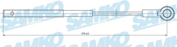 Samko C1101B Cable Pull, parking brake C1101B: Buy near me in Poland at 2407.PL - Good price!