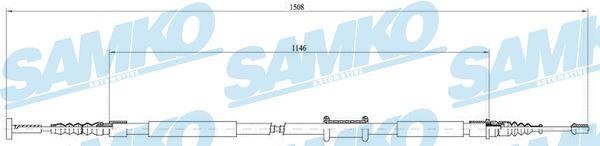 Samko C1659B Seilzug, feststellbremse C1659B: Kaufen Sie zu einem guten Preis in Polen bei 2407.PL!