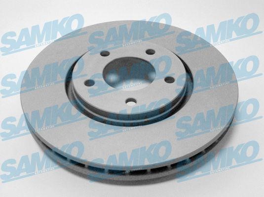 Samko C3002VR Тормозной диск вентилируемый, 1 шт. C3002VR: Отличная цена - Купить в Польше на 2407.PL!