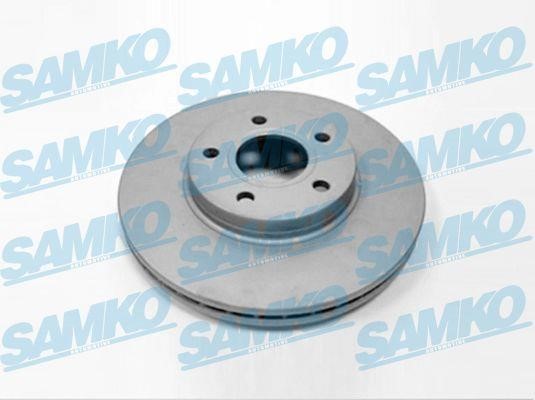 Samko F1009VR Тормозной диск вентилируемый, 1 шт. F1009VR: Отличная цена - Купить в Польше на 2407.PL!