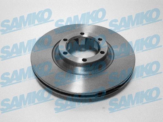 Samko D1181V Front brake disc ventilated D1181V: Buy near me in Poland at 2407.PL - Good price!