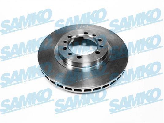 Samko D1411V Front brake disc ventilated D1411V: Buy near me in Poland at 2407.PL - Good price!