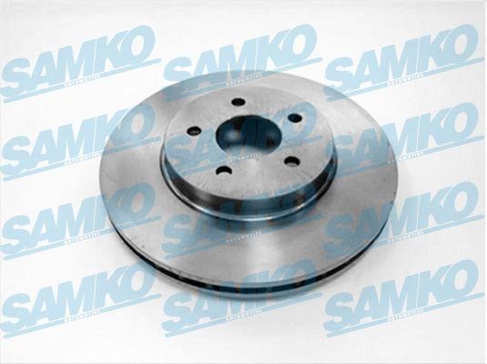 Samko F1031VR Ventilated disc brake, 1 pcs. F1031VR: Buy near me in Poland at 2407.PL - Good price!
