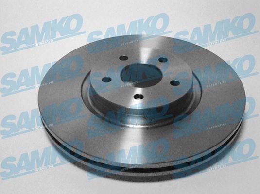 Samko F1039V Ventilated disc brake, 1 pcs. F1039V: Buy near me in Poland at 2407.PL - Good price!