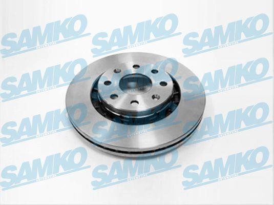 Samko D4003V Ventilated disc brake, 1 pcs. D4003V: Buy near me in Poland at 2407.PL - Good price!