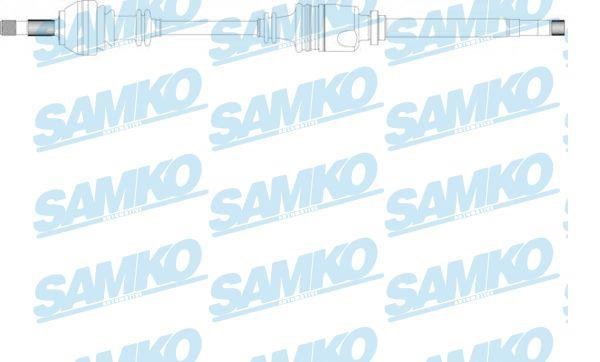 Samko DS16097 Drive shaft DS16097: Buy near me in Poland at 2407.PL - Good price!