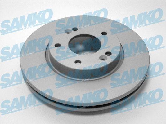 Samko H2003VR Ventilated disc brake, 1 pcs. H2003VR: Buy near me at 2407.PL in Poland at an Affordable price!