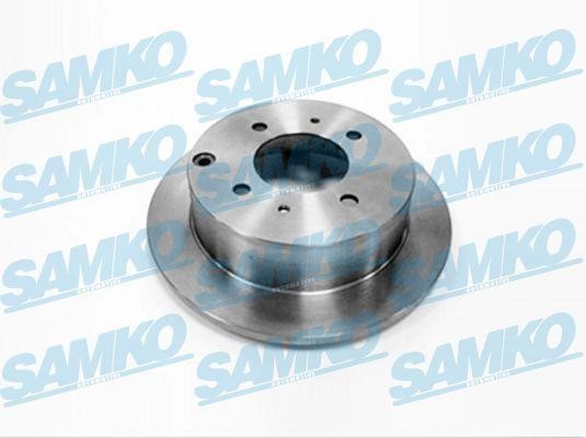 Samko H2009P Rear brake disc, non-ventilated H2009P: Buy near me in Poland at 2407.PL - Good price!