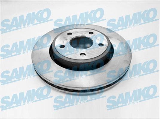 Samko J2002V Ventilated disc brake, 1 pcs. J2002V: Buy near me in Poland at 2407.PL - Good price!