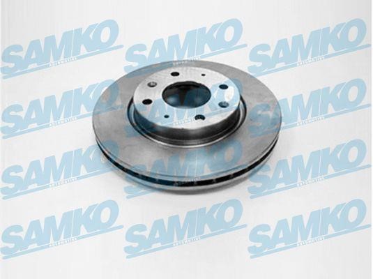 Samko K2018V Тормозной диск вентилируемый, 1 шт. K2018V: Отличная цена - Купить в Польше на 2407.PL!