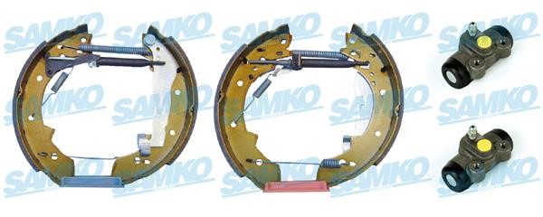Samko KEG087 Brake shoes with cylinders, set KEG087: Buy near me at 2407.PL in Poland at an Affordable price!