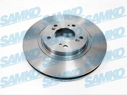 Samko H1024V Ventilated disc brake, 1 pcs. H1024V: Buy near me in Poland at 2407.PL - Good price!