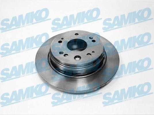 Samko H1025P Тормозной диск задний невентилируемый H1025P: Отличная цена - Купить в Польше на 2407.PL!