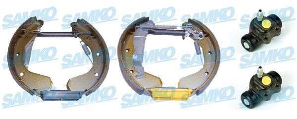 Samko KEG136 Brake shoes with cylinders, set KEG136: Buy near me at 2407.PL in Poland at an Affordable price!
